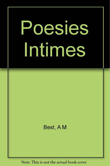 Poésies intimes