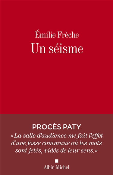 Un séisme : récit