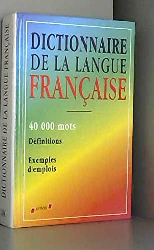 Dictionnaire de la langue française