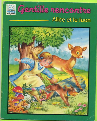 Gentille rencontre : Alice et le faon