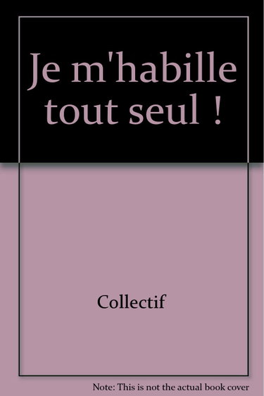 Couverture de Je m'habille tout seul