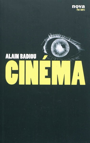 Couverture de Cinéma par Alain Badiou
