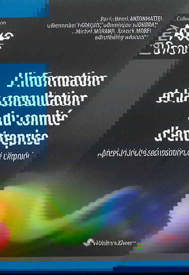 L'information et la consultation du comité d'entreprise : après la loi de sécurisation de l'emploi