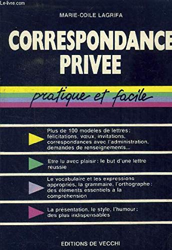 Correspondance privée pratique et facile