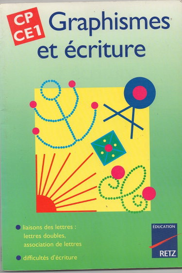 Couverture de Graphismes et écriture, CP, CE1