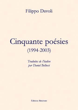 Cinquante poésies de Filippo Davoli