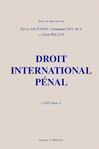 Droit international pénal