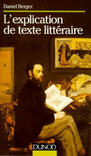L'explication de textes littéraires
