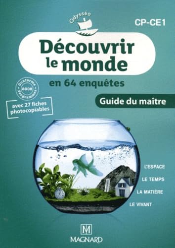 Découvrir le monde CP/CE1 - Guide du maître - Collection Odysséo