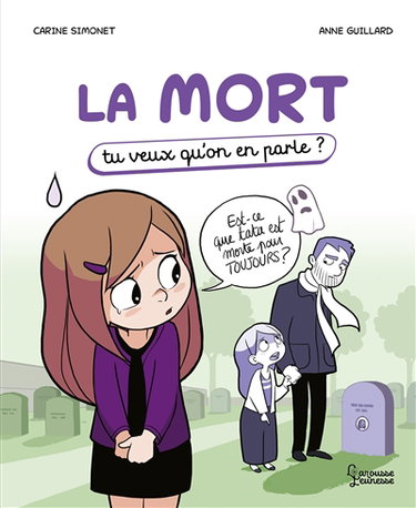 Couverture de La mort par Carine Simonet