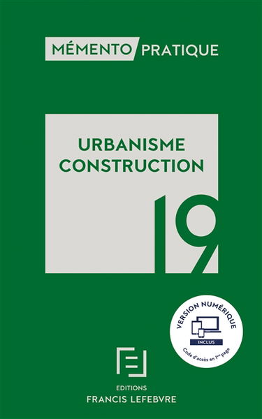 Urbanisme, construction 2019