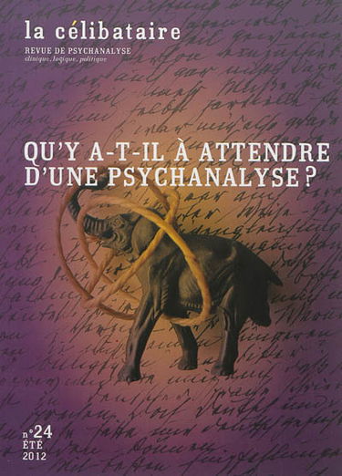 Célibataire (La), n° 24. Qu'y a-t-il à attendre d'une psychanalyse ?