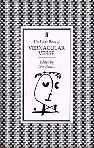 Couverture de The Faber Book of Vernacular Verse