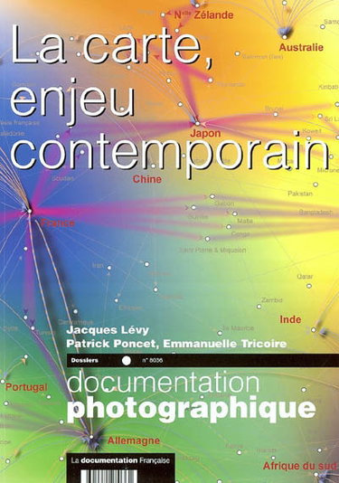 Couverture de Documentation photographique (La), n° 8036. La carte, enjeu contemporain : dossier