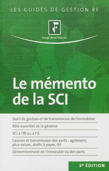 Le mémento de la SCI