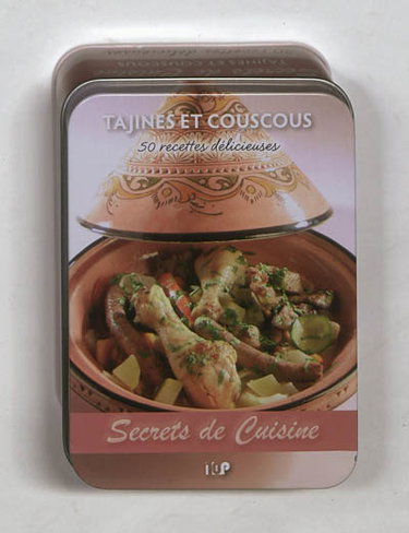 Couverture de Tajines et couscous : 50 recettes délicieuses par Patrick André