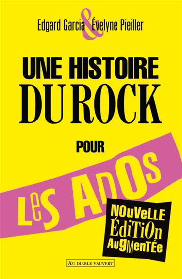 Couverture de Une histoire du rock pour les ados