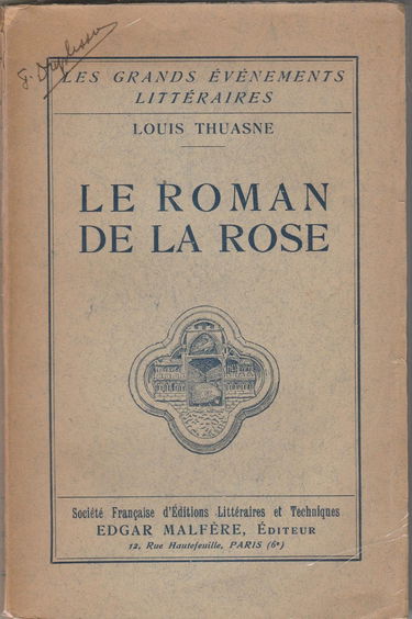 Le roman de la rose.