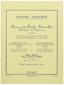 200 Etudes Nouvelles Mélodiques et Progressives pour Cor. Volume 1 : 70 Etudes Tres Faciles et Faciles