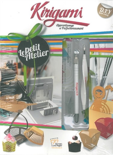 Kirigami, apprentissage et perfectionnement : le petit atelier