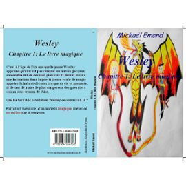 wesley chapitre 1: le livre magique