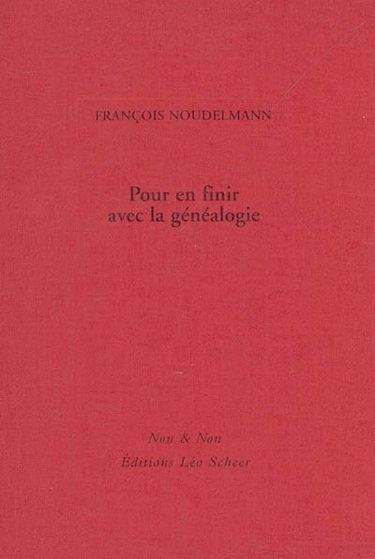 Pour en finir avec la généalogie