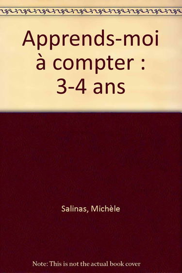 Apprends-moi à compter, 3-4 ans