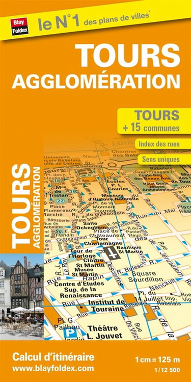 Couverture de Tours : agglomération par Blay-Foldex