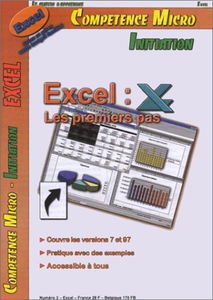 Compétence Micro-Initiation, n° 3. Excel : les premiers pas