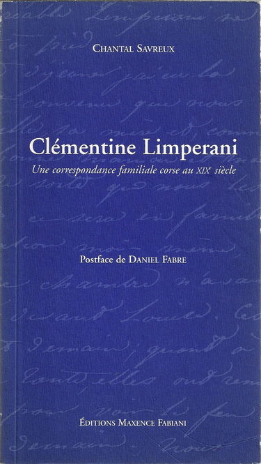 Clémentine Limperani. Une correspondance familiale corse au XIXe siècle