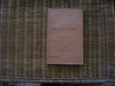 Couverture de Anatole France,... La Vie en fleur par Anatole France
