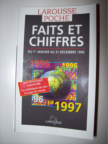 Faits et chiffres: Chronologie 1996, statistiques des 192 pays du monde