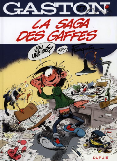 Gaston - Tome 17 - La saga des gaffes (opération 75 ans Spirou)