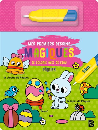 Couverture de Mes premiers dessins magiques : Pâques