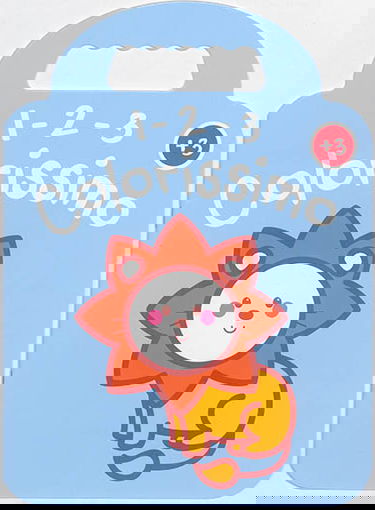 1-2-3 colorissimo : le lion : + 3