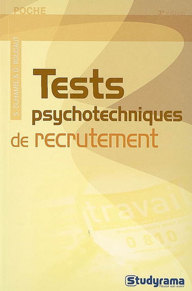 Tests psychotechniques de recrutement