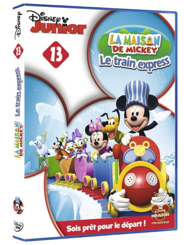 Couverture de La Maison de Mickey-13-Le Train Express