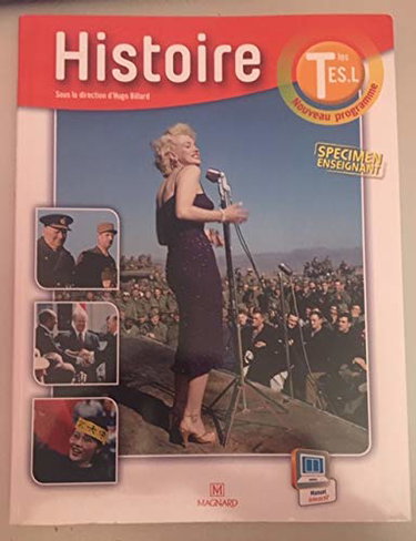 Couverture de HISTOIRE Terminale ES. L' SPECIMEN ENSEIGNANT