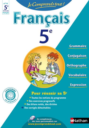 Je comprends tout ! Français 5e
