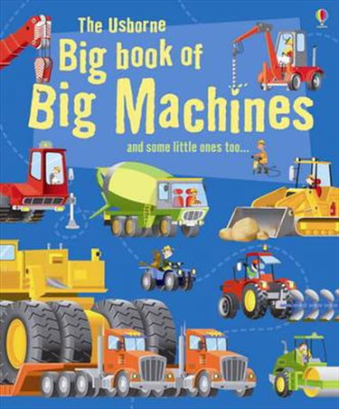 Couverture de Big Book of Big Machines par Minna Lacey