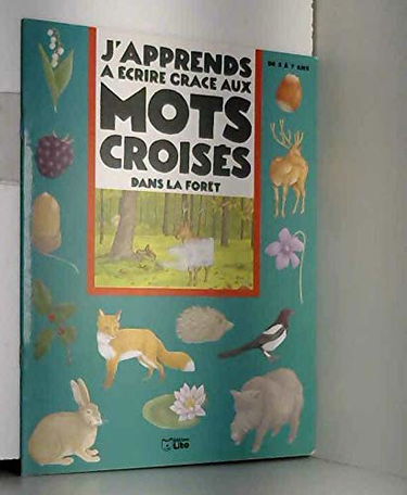 J'apprends à écrire grâce aux mots croisés: Les sports