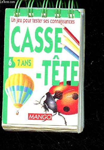 Casse-tête: 6-7 ans, un jeu pour tester ses connaissance