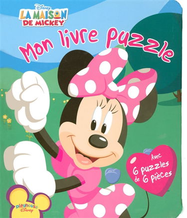 Mon livre-puzzle : La Maison de Mickey