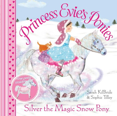 Couverture de Princess Evie's Ponies: Silver the Magic Snow Pony