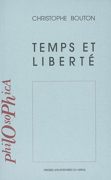 Temps et liberté