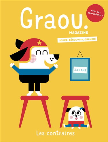 Couverture de Graou magazine, n° 29. Les contraires