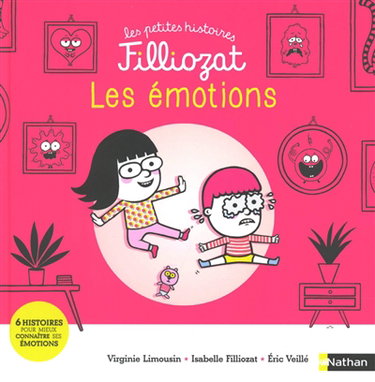 Couverture de Les émotions : six histoires pour mieux connaître ses émotions