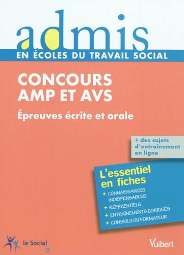 Concours AMP et AVS : épreuves écrite et orale