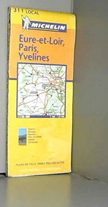 Carte routière : Eure-et-Loir - Paris - Yvelines, N° 11311
