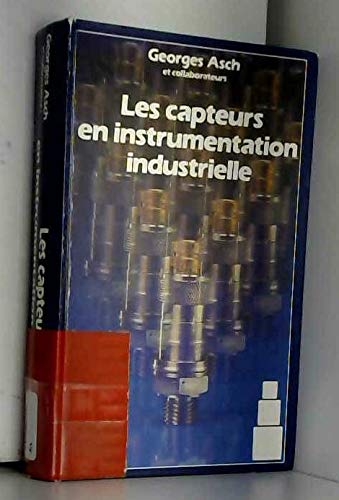 Couverture de Les capteurs en instrumentation industrielle